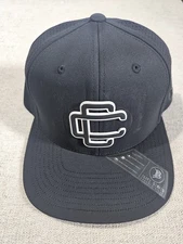 Branded Bills Elite Series Black CC Logo Hat Performance Snapback Golf Moisture