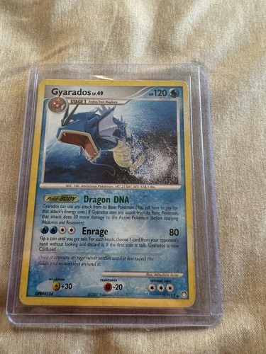 Pokemon Gyarados TCG English Card 26/123 Mysterious Treasures Regular HP-Damaged