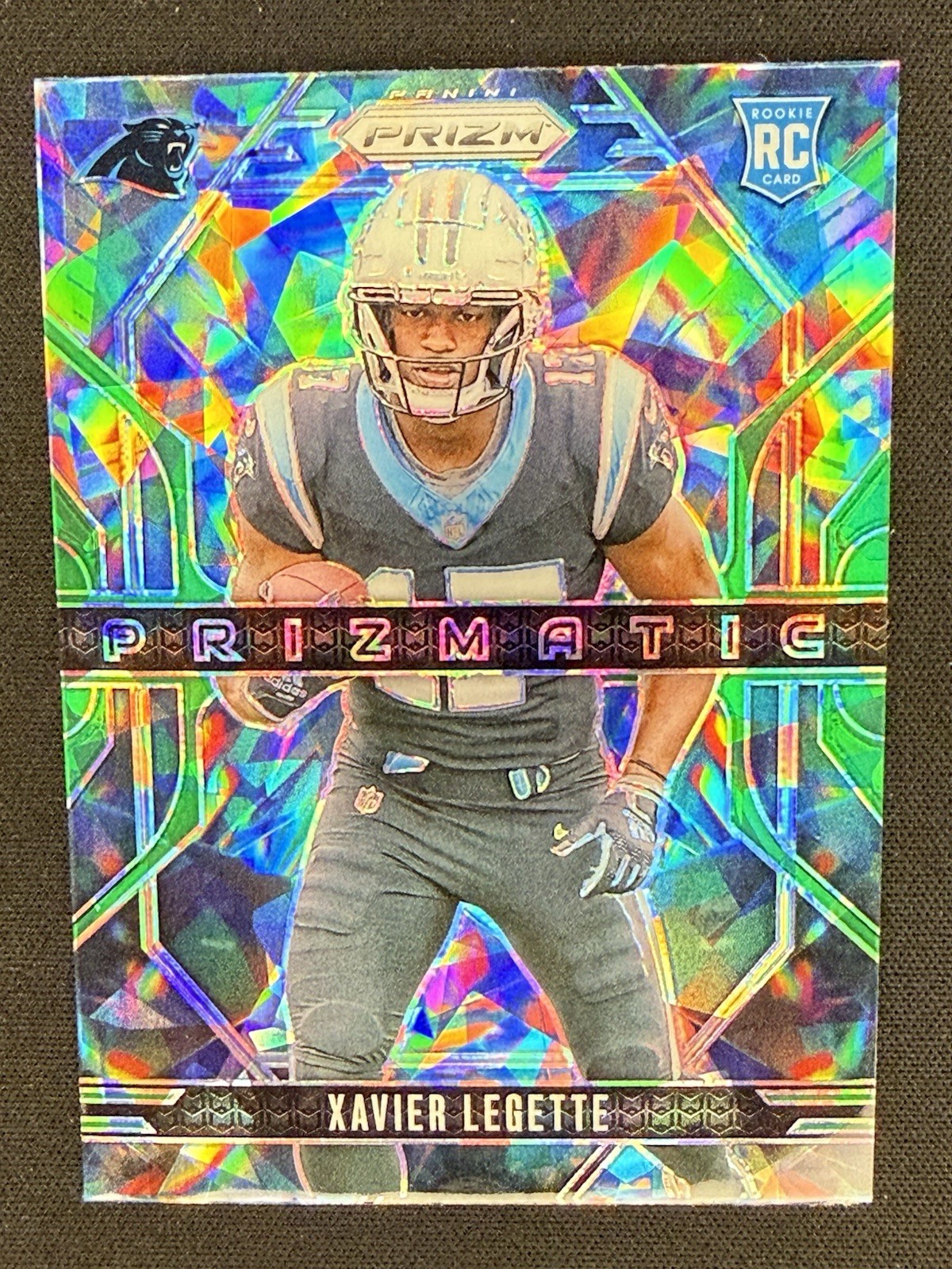 2024 Panini Prizm - Prizmatic Xavier Legette #16 Green Ice Prizm (RC) Panthers