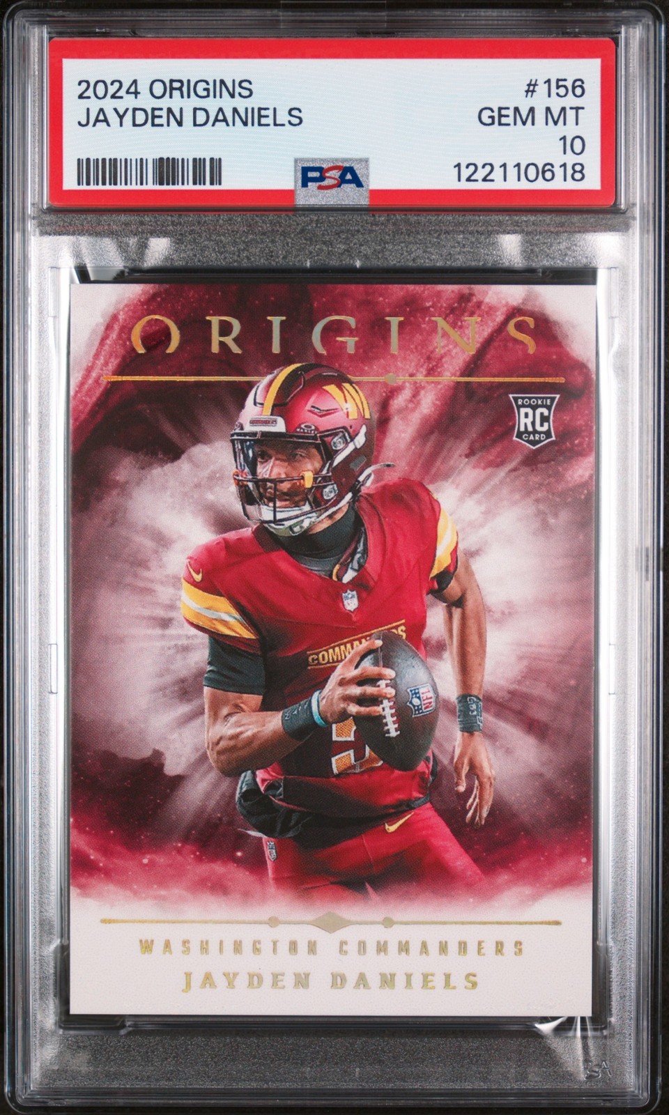 Jayden Daniels Panini Origins #156 Base
