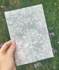 50 Pack Pre-Folded Vellum Jackets for 5x7 Invitations