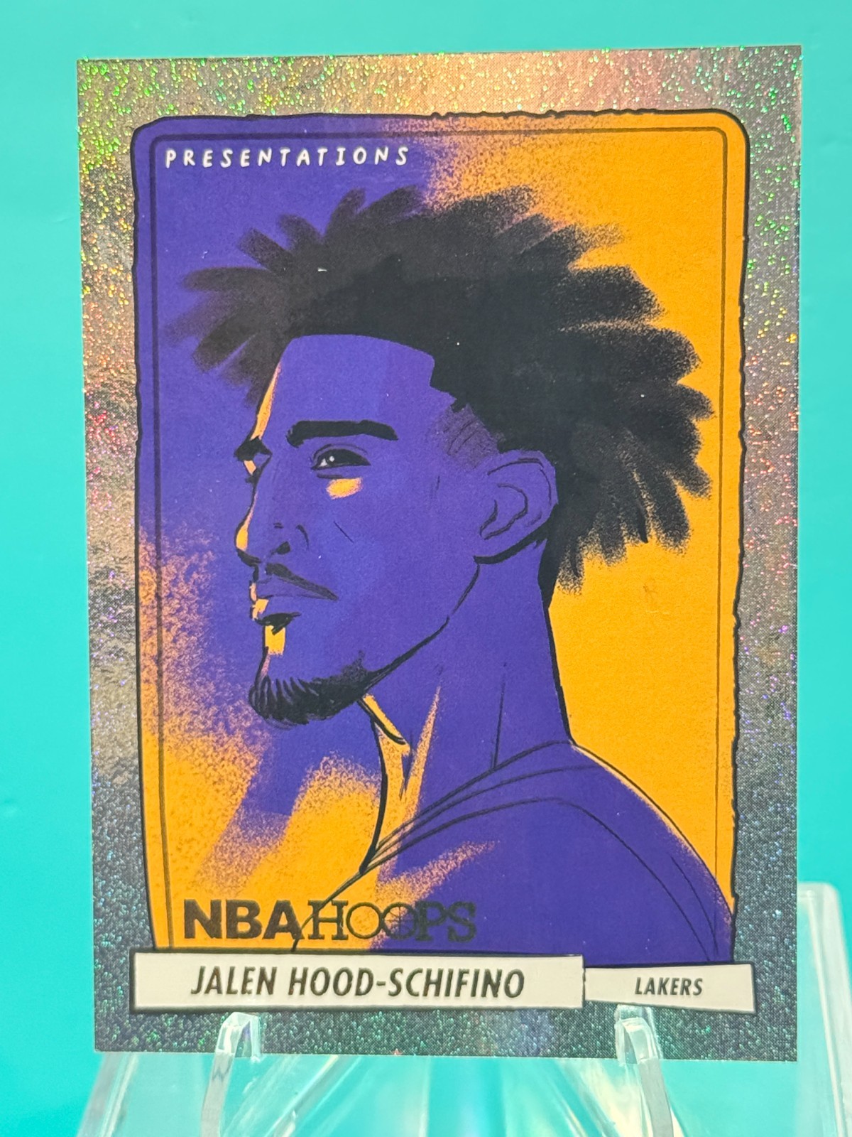 2023-24 Panini NBA Hoops - Presentations - Jalen Hood-Schifino #14 (RC)