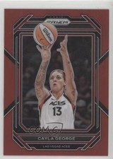 2023 Panini Prizm WNBA Red Prizm 181/199 Cayla George #58 00zd