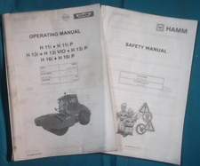 Hamm H 11i 11ip 13i Vio 16i Rouleau Compacteur Opération & Maintenance Manuel