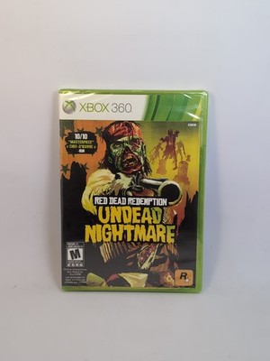 (Sealed) Red Dead Redemption Undead Nightmare - Xbox 360 - Authentic Rockstar