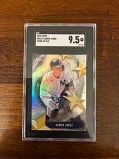 2025 TOPPS STARS OF MLB #SMLB2 AARON JUDGE SGC 9.5