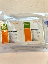Skin Prep Wipes (Total of 144) Smith & Nephew Safe n Simple Mixed New