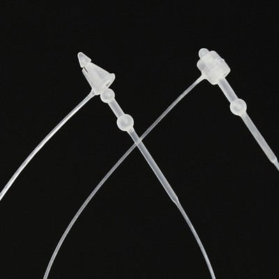 5000pcs/box Tag Pin Swing Ticket Snap Fastener Hangtags Lanyard Rope