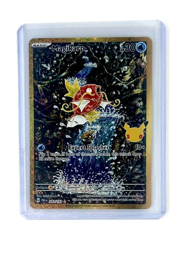 Pokemon TCG Magikarp 203/193 Paldea Evolved Illustration Rare Full Art Holo