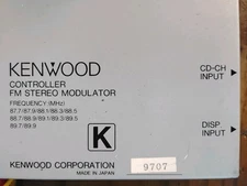 Kenwood Controller FM Stereo Modulator