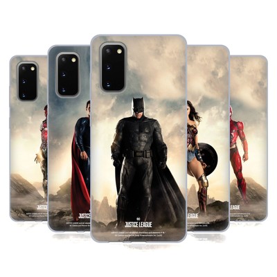 OFFICIAL JUSTICE LEAGUE MOVIE CHARACTER POSTERS GEL CASE FOR SAMSUNG PHONES 1