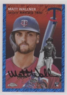 2023 Topps Chrome Platinum Anniversary 29/100 Matt Wallner #111 Rookie RC 3c2
