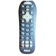 RCA Universal Remote Control TV VCR DVD SAT/CBL/DTC grey