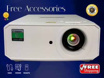 Laser Phosphor DLP Projector for Home Cinema 5000 Lumens Full HD 3D Anamorphic 