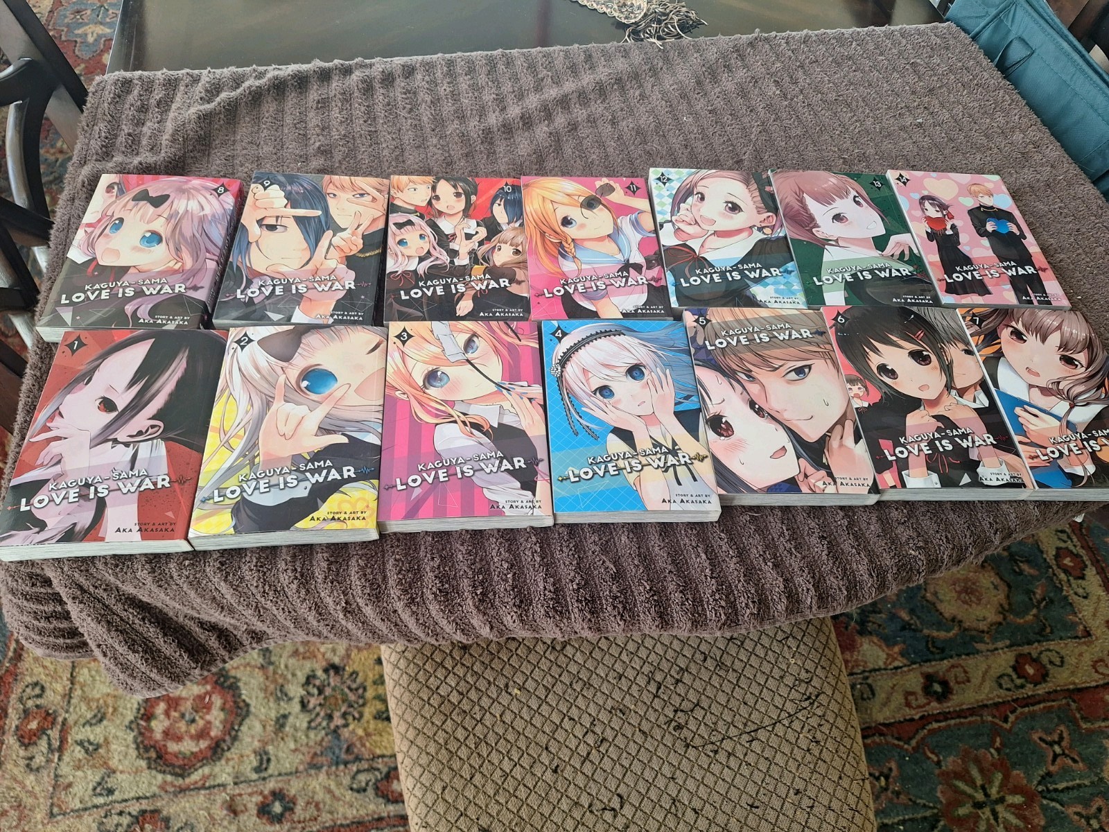 Manga Kaguya-Sama Love is War volúmenes 1-28 completo leer una vez en inglés Viz Media