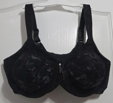 Wacoal Awareness Seamless Bra Black Underwire Lined Full Coverage 85567