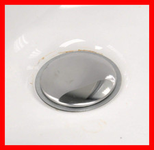 2 in. Chrome Sink Hole Cover   Faucet Hole Cap for Kitchen/Bathroom