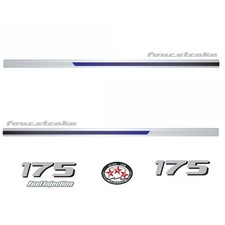 Replace Yamaha 175HP four stroke outboard engine  Cowl Cove Decal Sticker Kit
