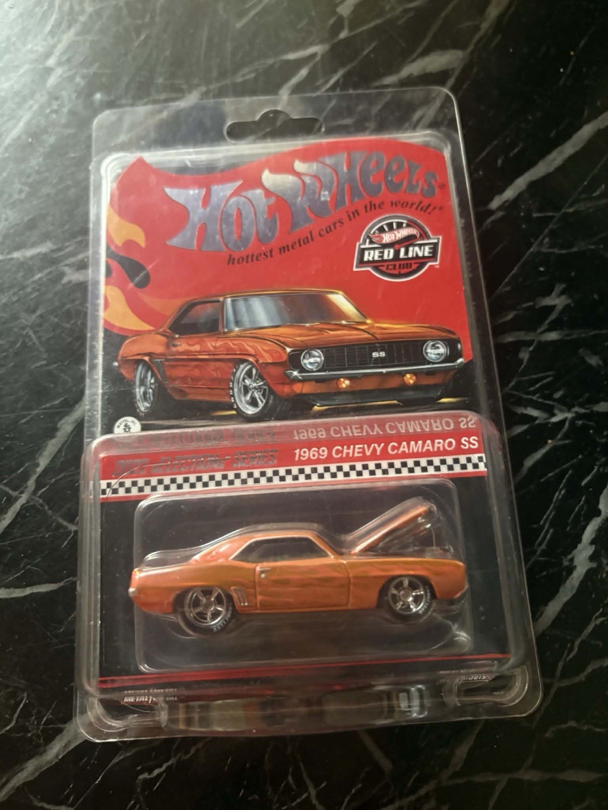 Hot Wheels 2022 Rlc Selections Series Spectraflame Orange '69 Chevy Camaro Ss