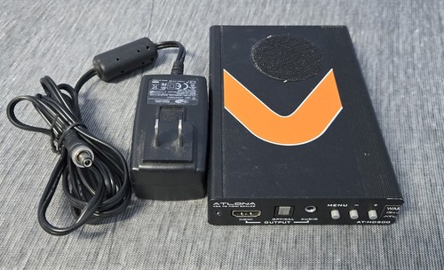 ATLONA AT-HD500 VGA to HDMI Converter / Scaler 1080p W/ Power Supply (BINA001A)
