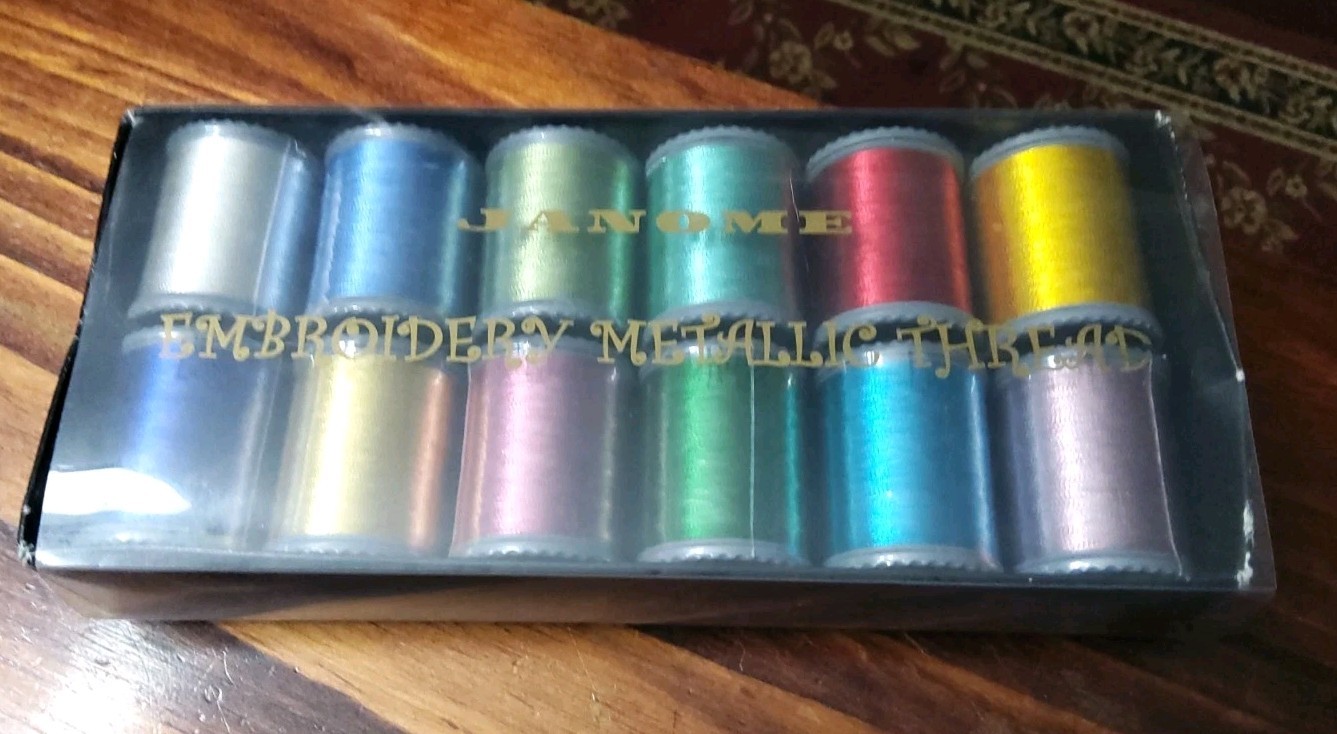 Thread Box Set  12 Pieces 250 Metres Each Polyester,
