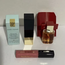 Estee Lauder Modern Muse Le Rouge Gloss Lipstick Advanced Night Repair Lot