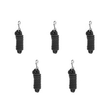 5 Count Equestrian Lasso Bridle Knotted Horse Reins Roping Tack Braided Barrel