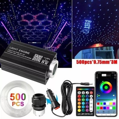 500x Fiber Optics 3m Twinkle Car Headliner Star Light Kit Roof Ceiling Lights US