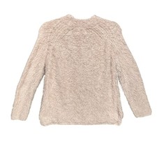 Zara Girls Knitwear Winter Collection Fuzzy Eyelash Pink Sweater Size 11-12