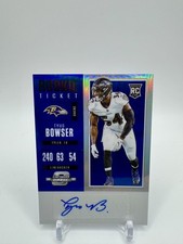 2017 Panini Contenders Optic #198 Tyus Bowser Blue #/25