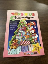 TOYS R US 1986 Christmas Dream Book Catalog Magazine Flyer Insert 12 Pg Vtg 80’s