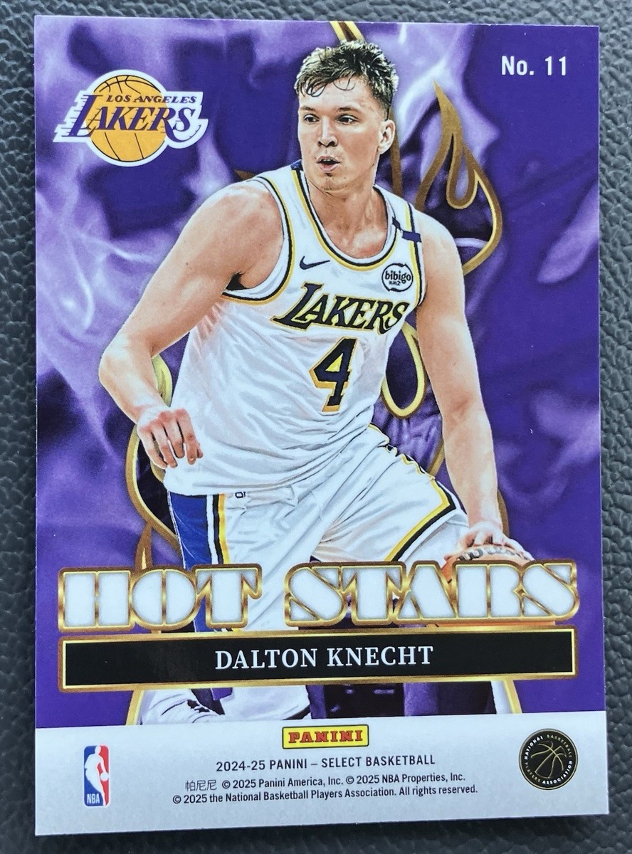 2024-25 Panini Select Basketball - Hot Stars #11 Dalton Knecht | eBay