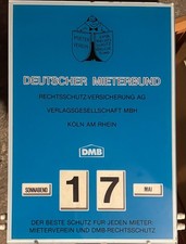 Drehkalender, Dauerkalender, Deutscher Mieterbund