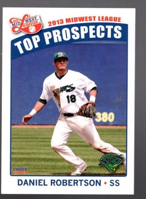 B7437- 2013 Midwest League Top Prospects Wahl-BB 15+ Kostenlos US-Versand