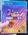 NBA 2K24 KOBE BRYANT EDITION PS4 BASKETBALL GAME YFOLD FACTORY SEALED BRAND NEW