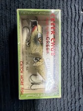 Vintage Original  Creek Chub Jointed "Pikie Minnow" FISHING LURE With Box!