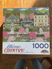 Home Country the Victorian Town 1000 Piece Jigsaw Puzzle by Mark Frost
