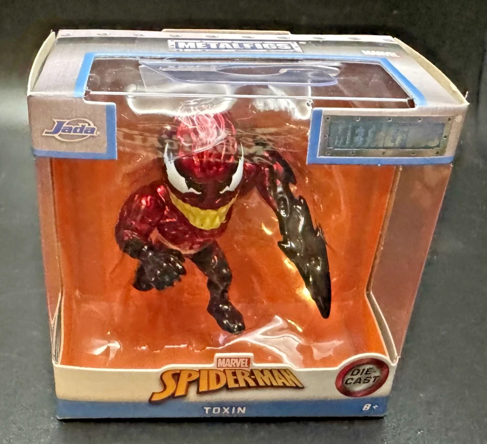 JADA TOYS FIGURAS DE METAL DE 2,5" -MARVEL: 🕷SPIDER-MAN/GOBLIN/TOXIN/VENOM🕷 *TODOS 4* Foto 2 de 4