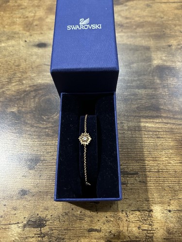 Swarovski Remix Strand Rose Gold Plated Magnetic Bracelet Bangle Reversible NEW - Picture 15 of 24