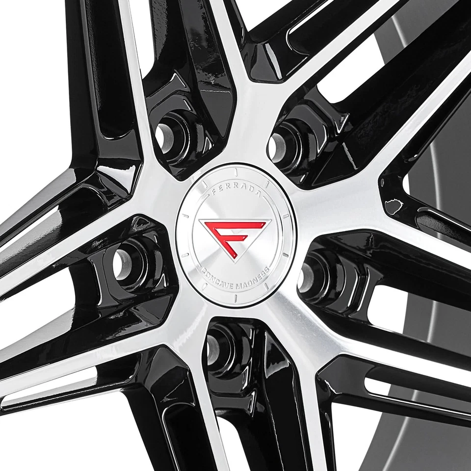 Ferrada CM1 Wheel 20x10 (28, 5x112, 66.56) Black Single Rim - Image 3 of 4