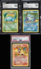 Pokemon Celebrations Base Set Charizard Blastoise Venusaur PSA CGC 9 10 Set