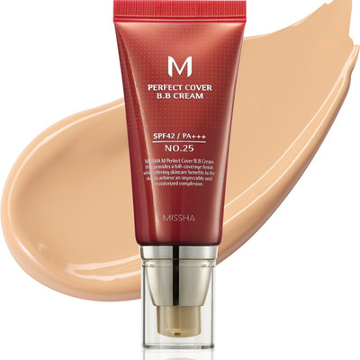 M Perfect Cover BB Cream No.25 Warm Beige - Medium with Warm Undertone SPF 42 PA