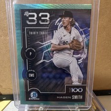 Topps Bowman Scouts Top 100 Chrome Hagen Smith/125 #BTP-33 White Sox 2025
