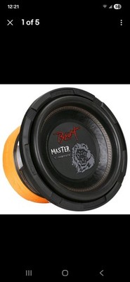 Cadence Beast Master  BM12D2 12'' 5000W Car Subwoofer 