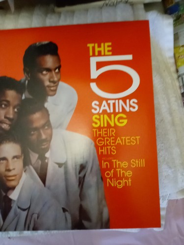 Die 5 Satins singen ihre größten Hits Vinyl LP Neuauflage Sammlerstücke LOST-NITE FAST NEUWERTIG - Bild 2 von 6