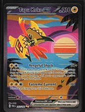 Tapu Koko ex 247/182 SV04: Paradox Rift Special Illustration Rare Pokemon Card on eBay