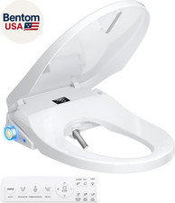 Bidet Toilet Seat, Electric Smart Heated Toilet Seat, Feminine Front Rear Wash