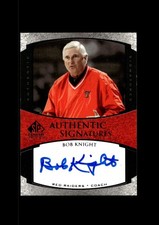 2005-06 SP Signature Edition Signatures Autograph ASBO Bob Knight SP Red Raiders