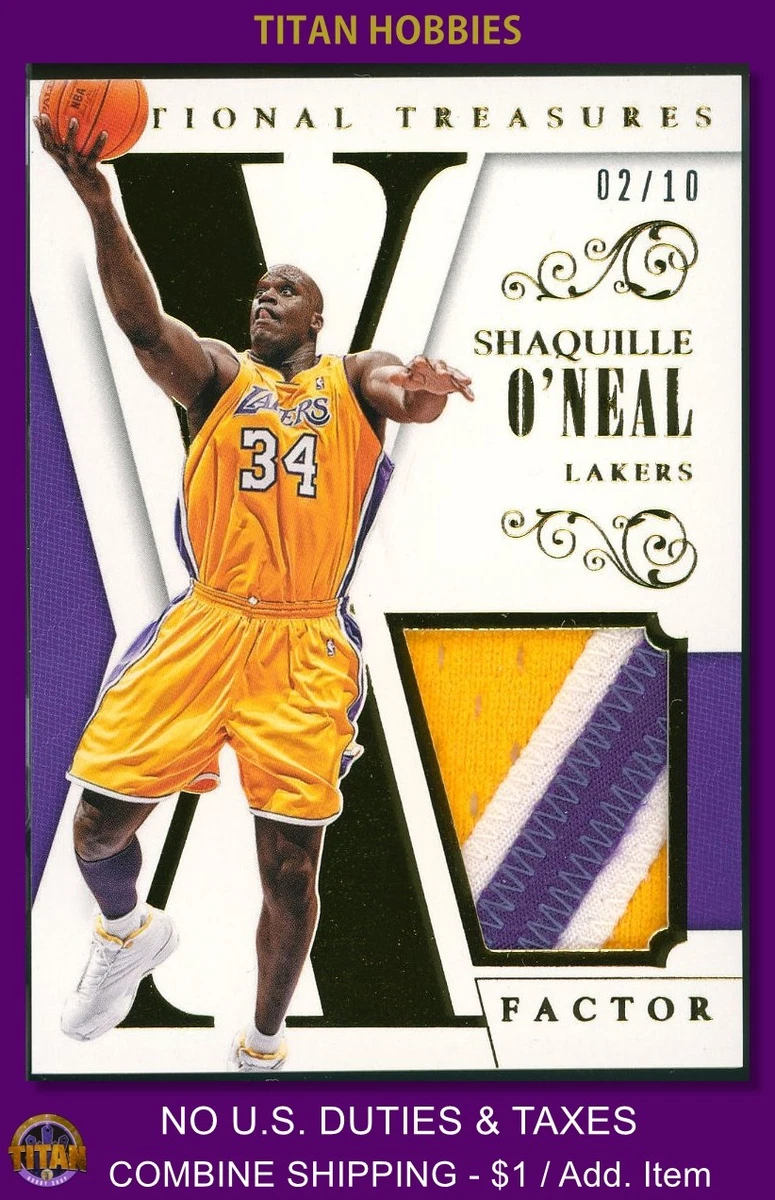 Panini Shaquille O'Neal Basketball Sports Trading Cards