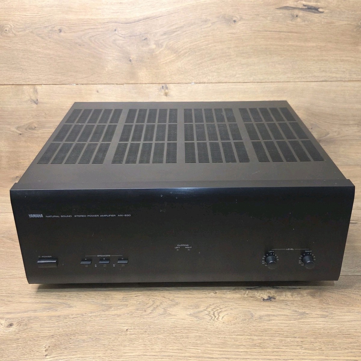 Vintage Yamaha MX-830 Stereo Power Natural Sound Amplifier Tested